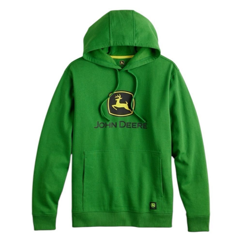 John Deere Core Graphic Logo Hoodie Green- Size XXL